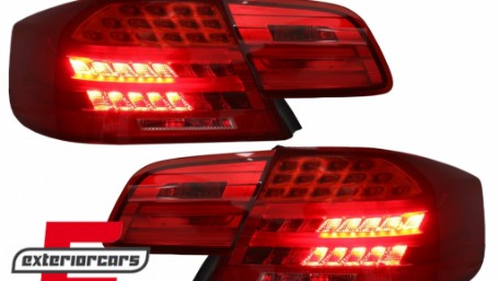 LED stražnja svjetla Facelift look (crvena/kristal) / BMW serije 3 E92 Coupe (2006-03.2010), LDBME4