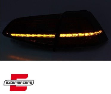 LED stražnja svjetla GTI look (smoke) / VW Golf 7 VII (2013-2017), LDVWF0