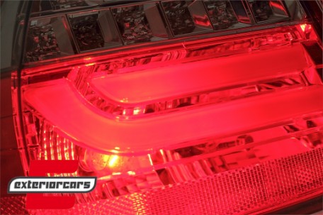LED stražnja svjetla LCI LightBar dizajn (crvena/smoke) / BMW serije 3 E90 limuzina (2005-2008), LDBMC6