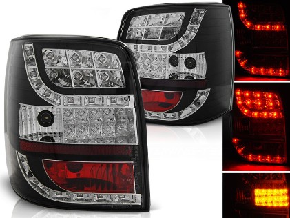 LED stražnja svjetla LED žmigavci (crna) / Volkswagen Passat B5 3B (11.1996-08.2000), LDVW79