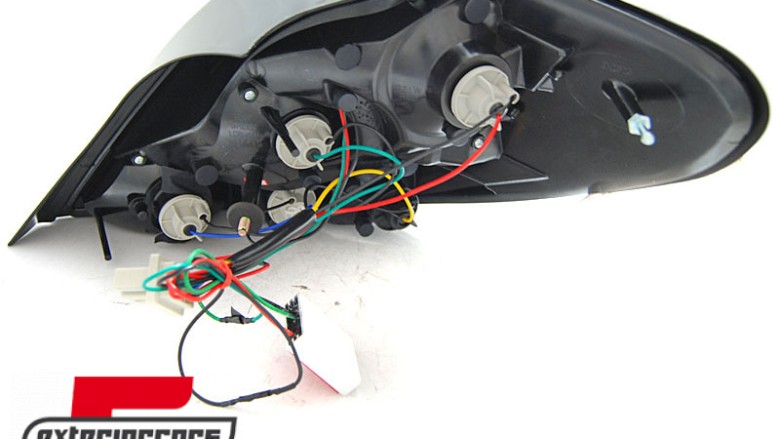 LED stražnja svjetla LedBar (chrome) / Peugeot 207 hatchback (05.2006-06.2009) 3V 5V, LDPE23