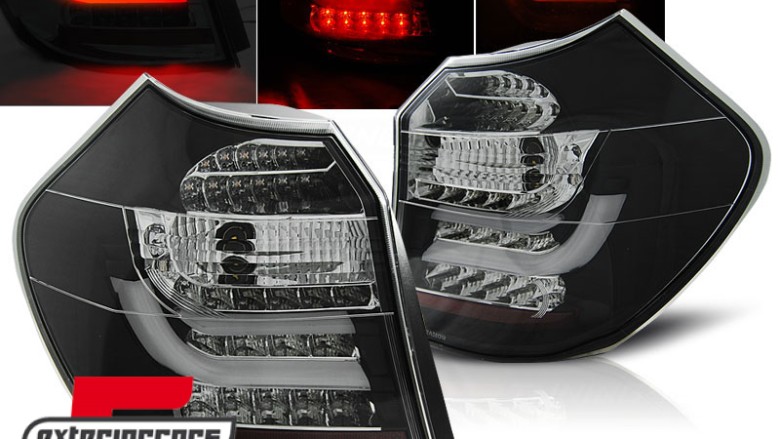 LED stražnja svjetla LedBar (crna) / BMW serije 1 E81 E87 (09.2007-2011), LDBM90