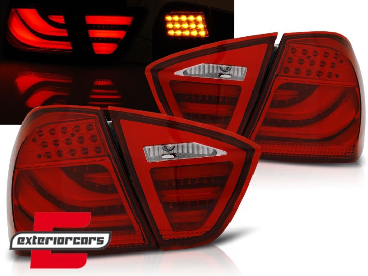 LED stražnja svjetla LedBar (crvena) / BMW serije 3 E90 limuzina (2005-2008), LDBMA7