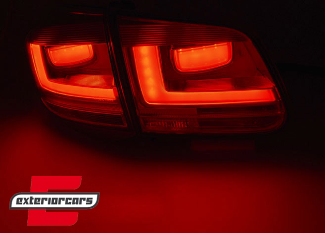 LED stražnja svjetla LedBar (crvena) / Volkswagen Tiguan I (10.2007-2011), LDVWH1