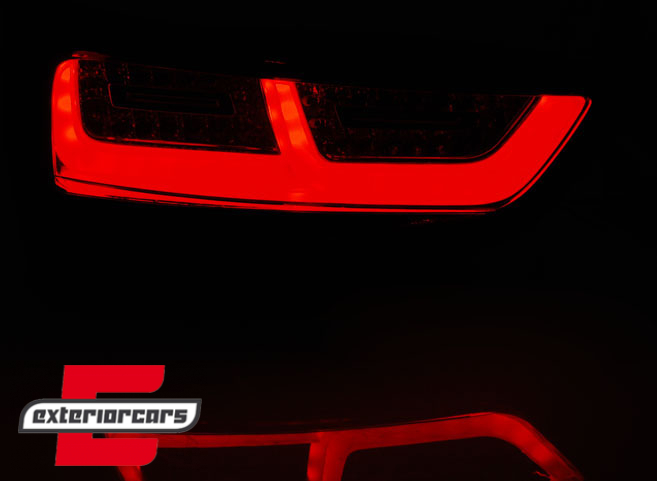 LED stražnja svjetla LedBar (crvena/kristal) / Audi A1 (2010-12.2014), LDAUC8