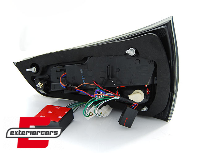 LED stražnja svjetla LedBar (crvena/kristal) / Audi A1 (2010-12.2014), LDAUC8