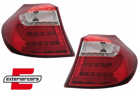 LED stražnja svjetla LedBar (crvena/kristal) / BMW serije 1 E81 E87 (09.2007-2011), LDBM87