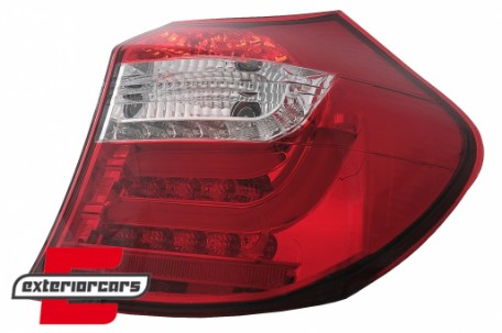 LED stražnja svjetla LedBar (crvena/kristal) / BMW serije 1 E81 E87 (09.2007-2011), LDBM87