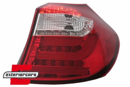 LED stražnja svjetla LedBar (crvena/kristal) / BMW serije 1 E81 E87 (09.2007-2011), LDBM87