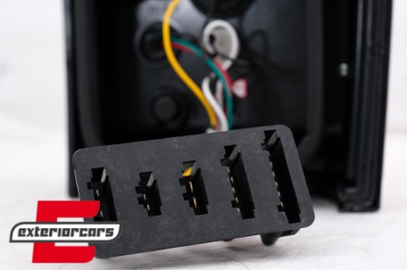 LED stražnja svjetla LedBar (crvena/kristal) / Volkswagen T4 (1990-03.2003), LDVWM0