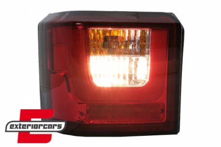 LED stražnja svjetla LedBar (crvena/kristal) / Volkswagen T4 (1990-03.2003), LDVWM0