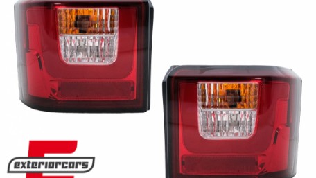 LED stražnja svjetla LedBar (crvena/kristal) / Volkswagen T4 (1990-03.2003), LDVWM0