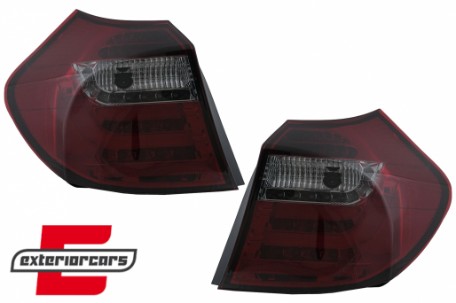 LED stražnja svjetla LedBar (crvena/smoke) / BMW serije 1 E81 E87 (09.2007-2011), LDBM88