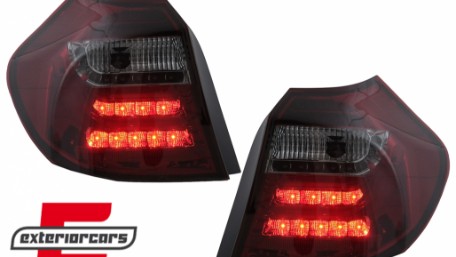 LED stražnja svjetla LedBar (crvena/smoke) / BMW serije 1 E81 E87 (09.2007-2011), LDBM88