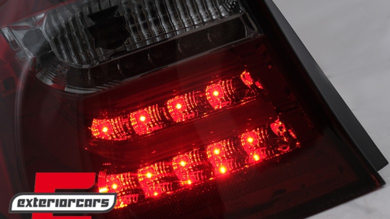 LED stražnja svjetla LedBar (crvena/smoke) / BMW serije 1 E81 E87 (09.2007-2011), LDBM88