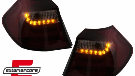 LED stražnja svjetla LedBar (crvena/smoke) / BMW serije 1 E81 E87 (09.2007-2011), LDBM88