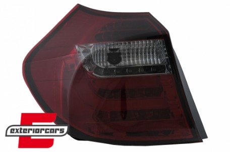 LED stražnja svjetla LedBar (crvena/smoke) / BMW serije 1 E81 E87 (09.2007-2011), LDBM88