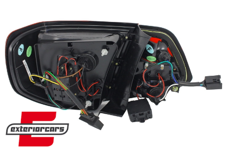 LED stražnja svjetla LedBar (crvena/smoke) / BMW serije 3 E90 limuzina (2005-2008), LDBM73