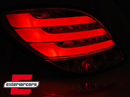 LED stražnja svjetla LedBar (crvena/smoke) / Peugeot 207 hatchback (05.2006-06.2009) 3V 5V, LDPE26