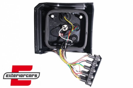 LED stražnja svjetla LedBar (crvena/smoke) / Volkswagen T4 (1990-03.2003), LDVWM1