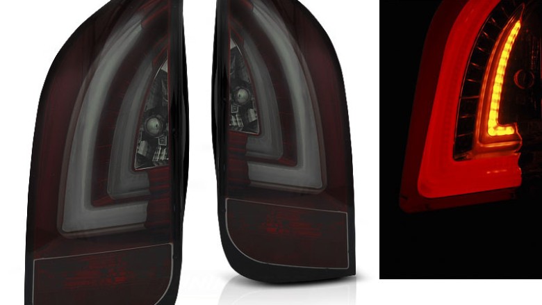 LED stražnja svjetla LedBar (crvena/smoke) / Volkswagen UP! - Škoda Citigo, LDVWF2