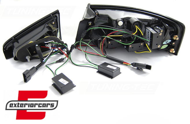 LED stražnja svjetla LedBar dizajn (chrome) / Audi A5 8T Coupe Cabrio Sportback (2007-2011), LDAUE0