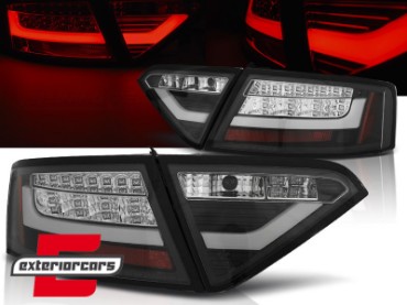 LED stražnja svjetla LedBar dizajn (crna) / Audi A5 8T Coupe Cabrio Sportback (2007-2011), LDAUE1
