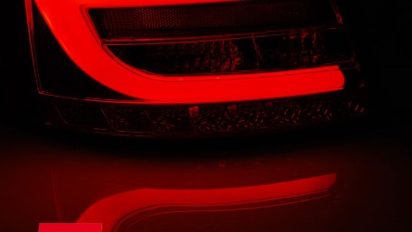 LED stražnja svjetla LedBar dizajn (crna) / Audi A6 C6 4F limuzina (2004-07.2008), LDAUB9