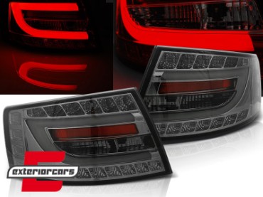 LED stražnja svjetla LedBar dizajn (smoke) / Audi A6 C6 4F limuzina (2004-07.2008), LDAUC2