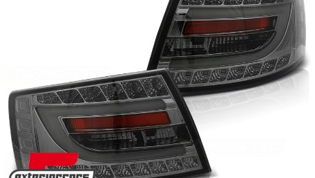 LED stražnja svjetla LedBar dizajn (smoke) / Audi A6 C6 4F limuzina (2004-07.2008), LDAUC2