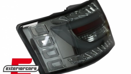LED stražnja svjetla LedBar dizajn (smoke) / Audi A6 C6 4F limuzina (2004-07.2008), LDAUC2