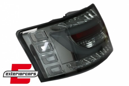 LED stražnja svjetla LedBar dizajn (smoke) / Audi A6 C6 4F limuzina (2004-07.2008), LDAUC2
