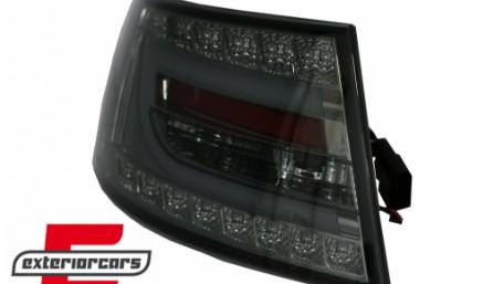 LED stražnja svjetla LedBar dizajn (smoke) / Audi A6 C6 4F limuzina (2004-07.2008), LDAUC2