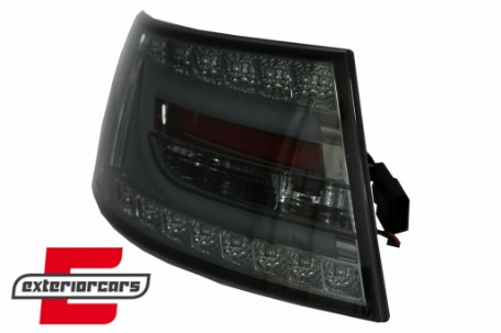 LED stražnja svjetla LedBar dizajn (smoke) / Audi A6 C6 4F limuzina (2004-07.2008), LDAUC2