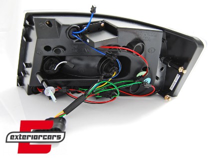LED stražnja svjetla LedBar dizajn (smoke) / Audi A6 C6 4F limuzina (2004-07.2008), LDAUC7