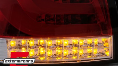 LED stražnja svjetla LedBar LED žmigavci (crvena/kristal) / Volkswagen Golf VI (2008-2013), LDVWM8