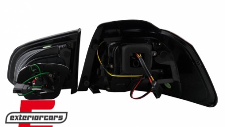 LED stražnja svjetla LedBar LED žmigavci (crvena/kristal) / Volkswagen Golf VI (2008-2013), LDVWM8