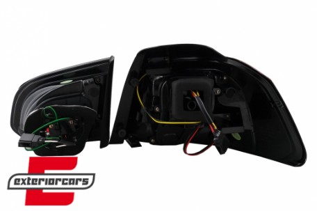 LED stražnja svjetla LedBar LED žmigavci (crvena/kristal) / Volkswagen Golf VI (2008-2013), LDVWM8