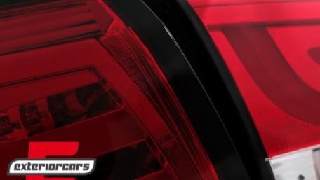 LED stražnja svjetla LedBar LED žmigavci (crvena/kristal) / Volkswagen Golf VI (2008-2013), LDVWM8