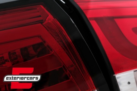LED stražnja svjetla LedBar LED žmigavci (crvena/kristal) / Volkswagen Golf VI (2008-2013), LDVWM8