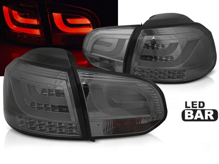 LED stražnja svjetla LedBar LED žmigavci (smoke) / Volkswagen Golf VI (2008-2013), LDVWN0