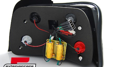 LED stražnja svjetla LedBar (smoke) / BMW serije 3 E36 limuzina (1990-1999), LDBMA6