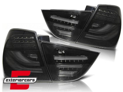 LED stražnja svjetla LedBar (smoke) / BMW serije 3 E90 LCI (2008-2011) limuzina, LDBMB2