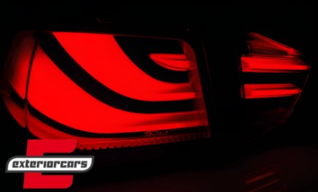 LED stražnja svjetla LedBar (smoke) / BMW serije 3 E90 LCI (2008-2011) limuzina, LDBMB2