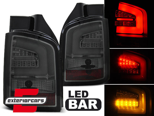 LED stražnja svjetla LedBar (smoke) / Volkswagen T5.1 (04.2010-2015), LDVWA0