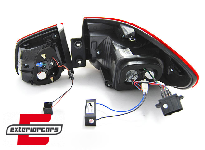 LED stražnja svjetla LedBar (smoke) / Volkswagen Tiguan I (10.2007-2011), LDVWH2