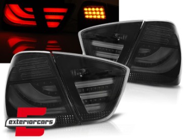 LED stražnja svjetla LedBar (smoke/crna) / BMW serije 3 E90 limuzina (2005-2008), LDBMA8