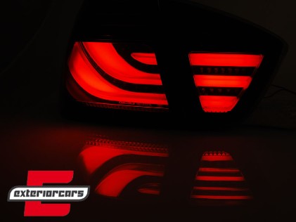 LED stražnja svjetla LedBar (smoke/crna) / BMW serije 3 E90 limuzina (2005-2008), LDBMA8