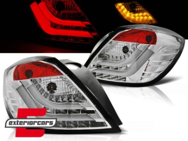 LED stražnja svjetla LightBar (chrome) / Opel Astra H GTC 3V (2005-2009), LDOP47