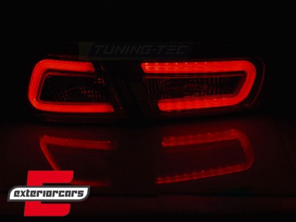 LED stražnja svjetla LightBar (crvena/kristal) / Mitsubishi Lancer 8 limuzina (2007-2011), LDMI08